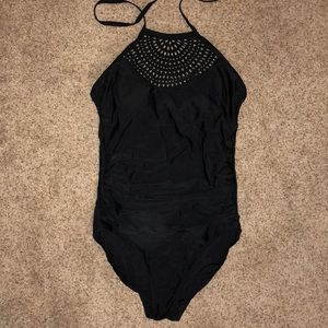 Black one piece